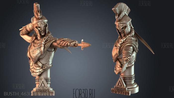 BUSTH_4630 3d stl модель для ЧПУ