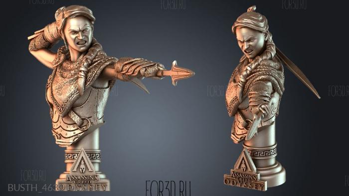 BUSTH_4631 3d stl модель для ЧПУ