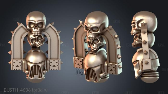 BUSTH_4636 3d stl модель для ЧПУ