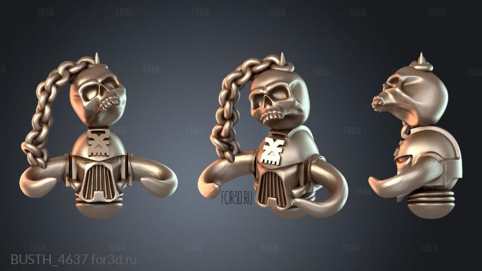 BUSTH_4637 3d stl модель для ЧПУ