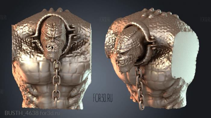 BUSTH_4638 3d stl модель для ЧПУ