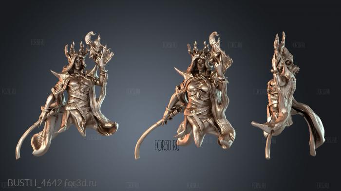 BUSTH_4642 3d stl модель для ЧПУ