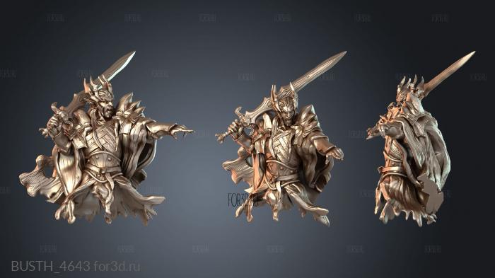 BUSTH_4643 3d stl модель для ЧПУ