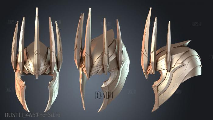 BUSTH_4651 3d stl модель для ЧПУ