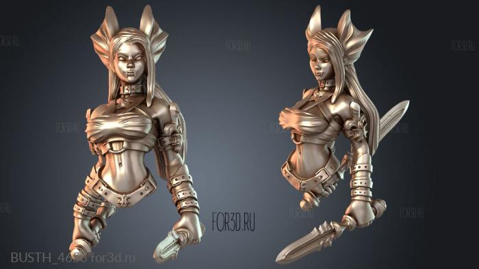 BUSTH_4653 3d stl модель для ЧПУ