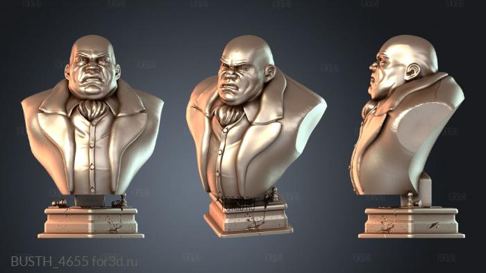 BUSTH_4655 3d stl модель для ЧПУ