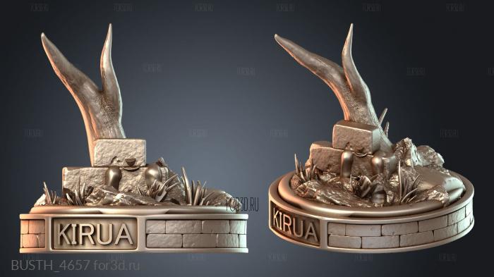 BUSTH_4657 3d stl модель для ЧПУ