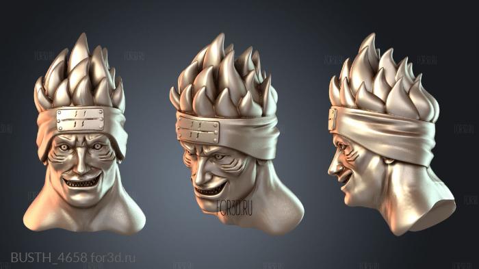 BUSTH_4658 3d stl модель для ЧПУ