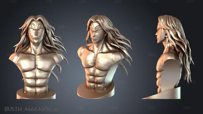 BUSTH_4666 3d stl модель для ЧПУ
