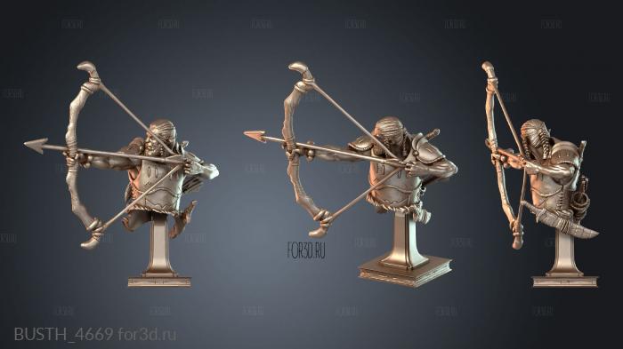 BUSTH_4669 3d stl модель для ЧПУ