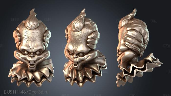BUSTH_4670 3d stl модель для ЧПУ