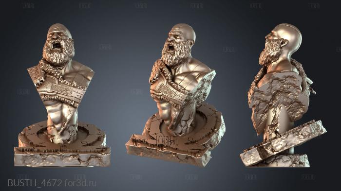 BUSTH_4672 3d stl модель для ЧПУ