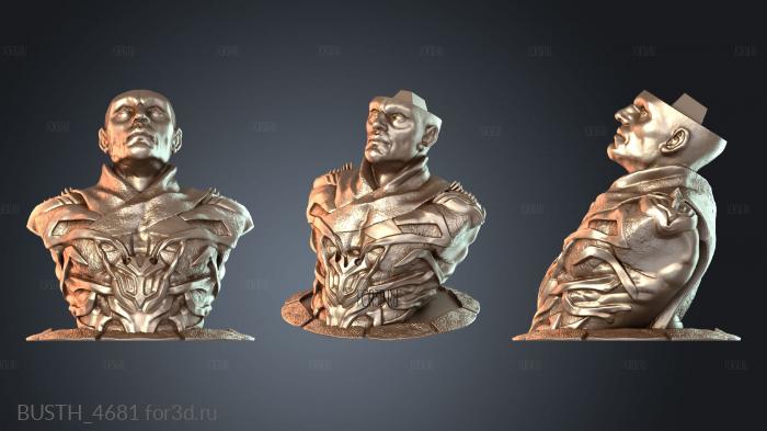 BUSTH_4681 3d stl модель для ЧПУ