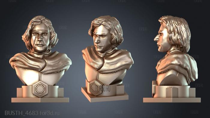 BUSTH_4683 3d stl модель для ЧПУ