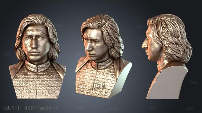 BUSTH_4684 3d stl модель для ЧПУ