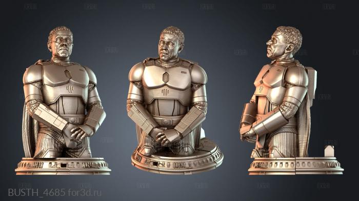 BUSTH_4685 3d stl модель для ЧПУ