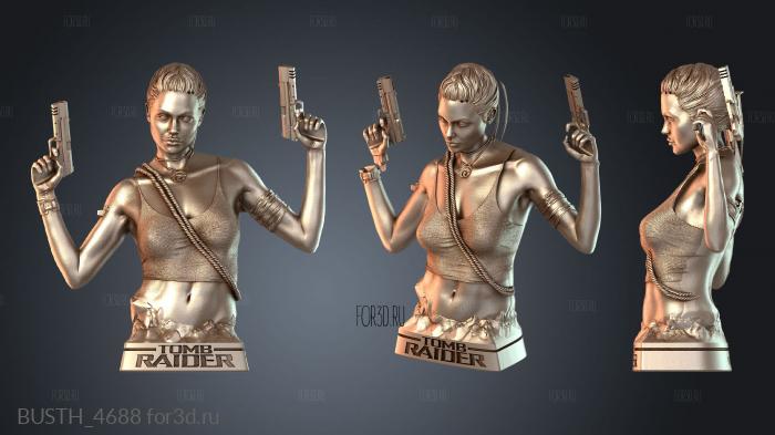 BUSTH_4688 3d stl модель для ЧПУ