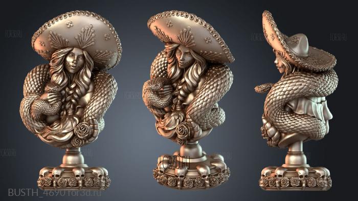 BUSTH_4690 3d stl модель для ЧПУ