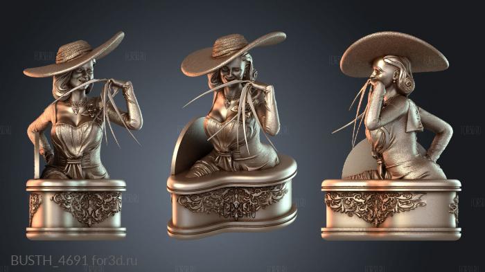 BUSTH_4691 3d stl модель для ЧПУ