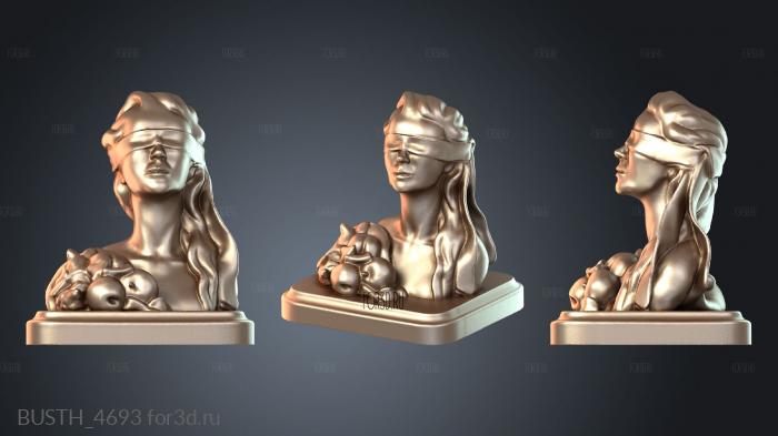 BUSTH_4693 3d stl модель для ЧПУ