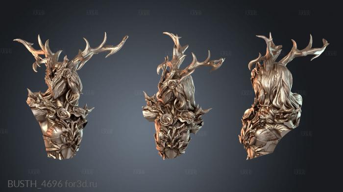 BUSTH_4696 3d stl модель для ЧПУ