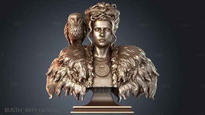 BUSTH_4699 3d stl модель для ЧПУ