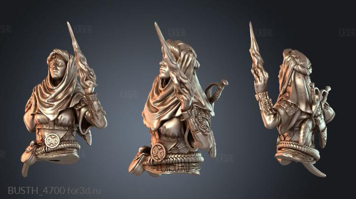 BUSTH_4700 3d stl модель для ЧПУ