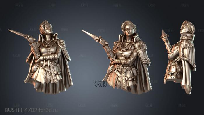 BUSTH_4702 3d stl модель для ЧПУ