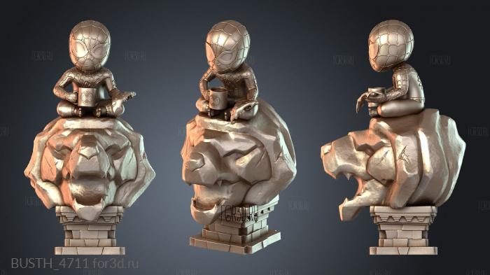 BUSTH_4711 3d stl модель для ЧПУ