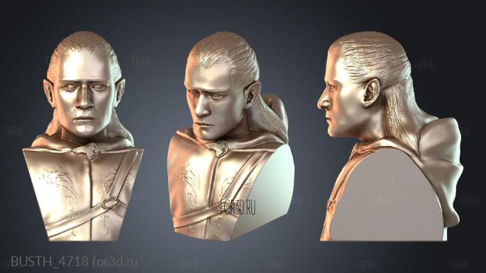BUSTH_4718 3d stl модель для ЧПУ