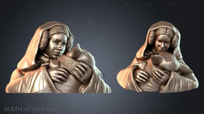 BUSTH_4720 3d stl модель для ЧПУ