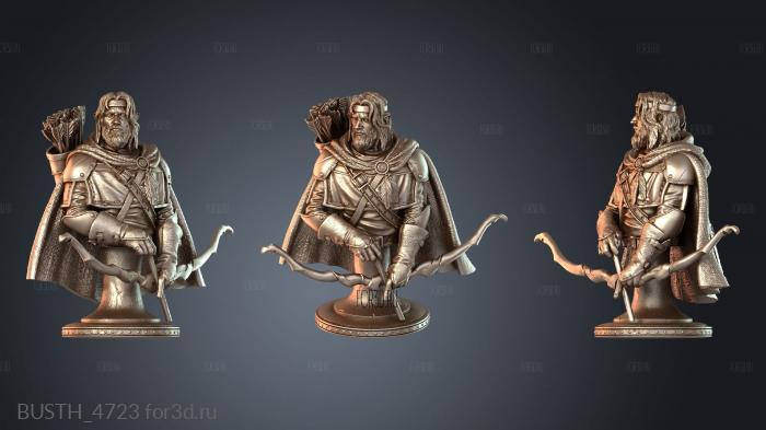BUSTH_4723 3d stl модель для ЧПУ