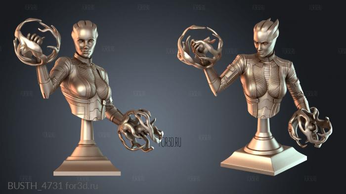 BUSTH_4731 3d stl модель для ЧПУ