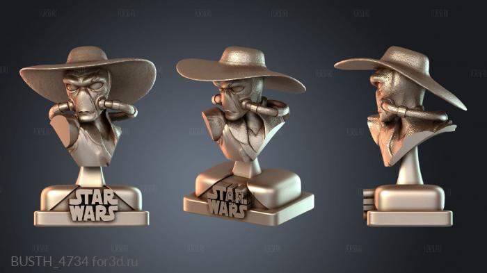 BUSTH_4734 3d stl модель для ЧПУ