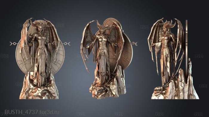 BUSTH_4737 3d stl модель для ЧПУ