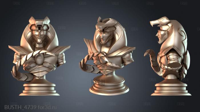 BUSTH_4739 3d stl модель для ЧПУ