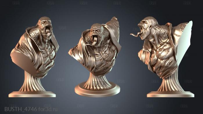 BUSTH_4746 3d stl модель для ЧПУ