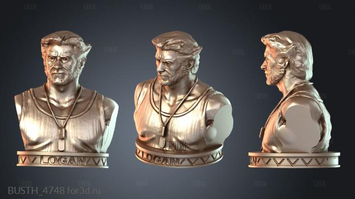 BUSTH_4748 3d stl модель для ЧПУ