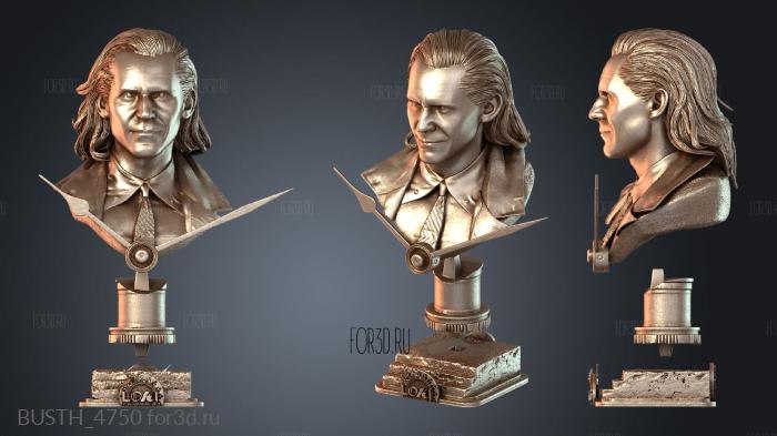 BUSTH_4750 3d stl модель для ЧПУ