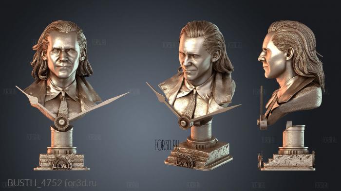 BUSTH_4752 3d stl модель для ЧПУ