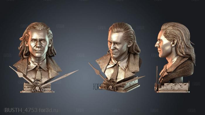 BUSTH_4753 3d stl модель для ЧПУ