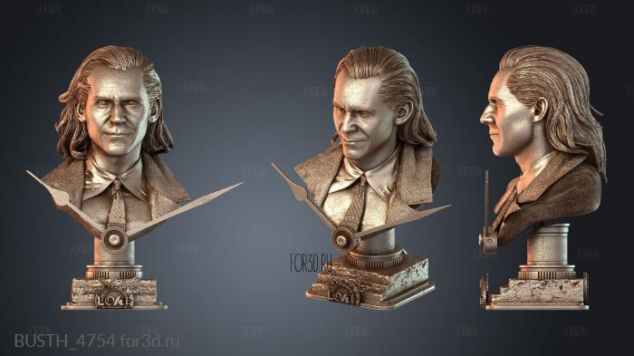 BUSTH_4754 3d stl модель для ЧПУ