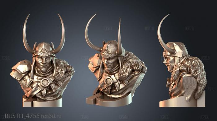 BUSTH_4755 3d stl модель для ЧПУ