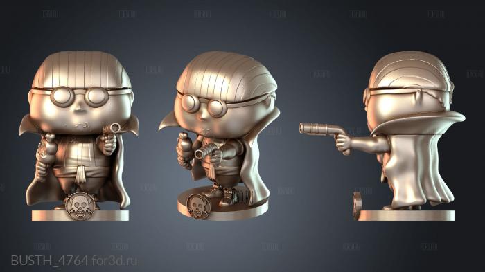 BUSTH_4764 3d stl модель для ЧПУ