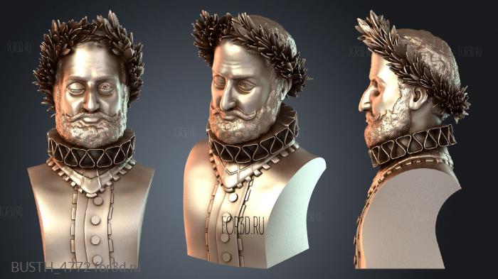 BUSTH_4772 3d stl модель для ЧПУ
