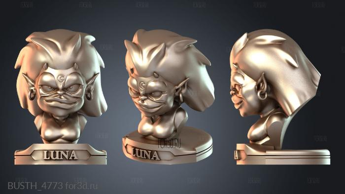 BUSTH_4773 3d stl модель для ЧПУ