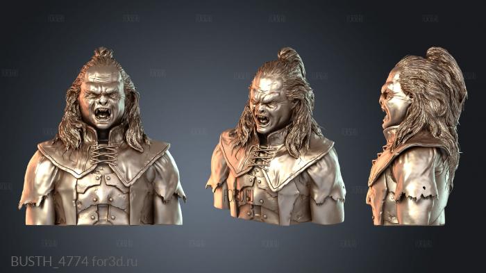BUSTH_4774 3d stl модель для ЧПУ