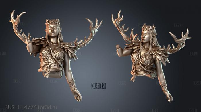 BUSTH_4776 3d stl модель для ЧПУ