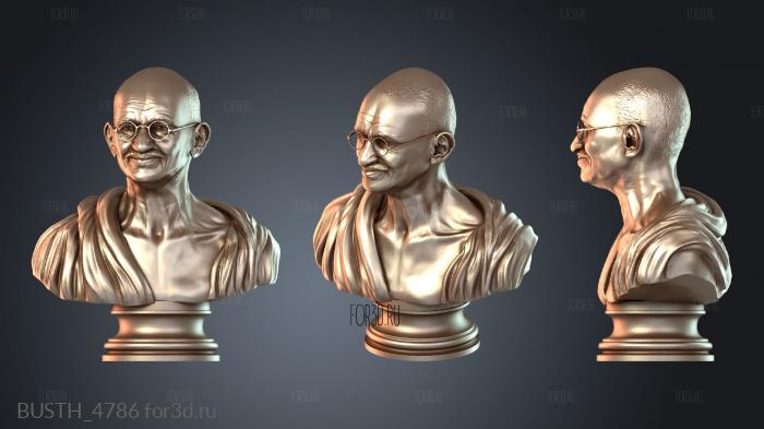 BUSTH_4786 3d stl модель для ЧПУ