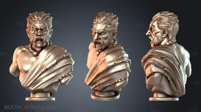 BUSTH_4792 3d stl модель для ЧПУ